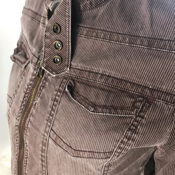 SALT & PEPPER Brown Micro-Corduroy Jacket, Size M, EUC - Picture 4 of 11